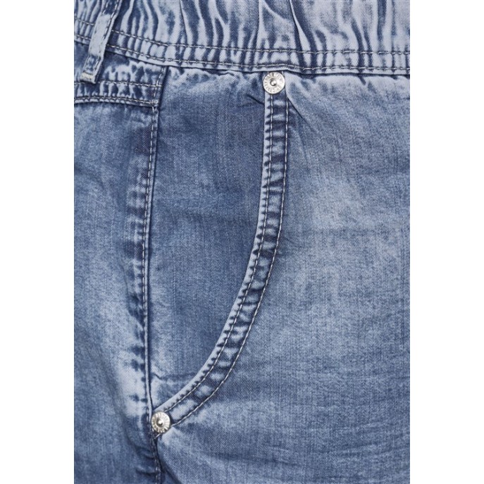 S Korte broek Denim-Bonny - Mid blue used